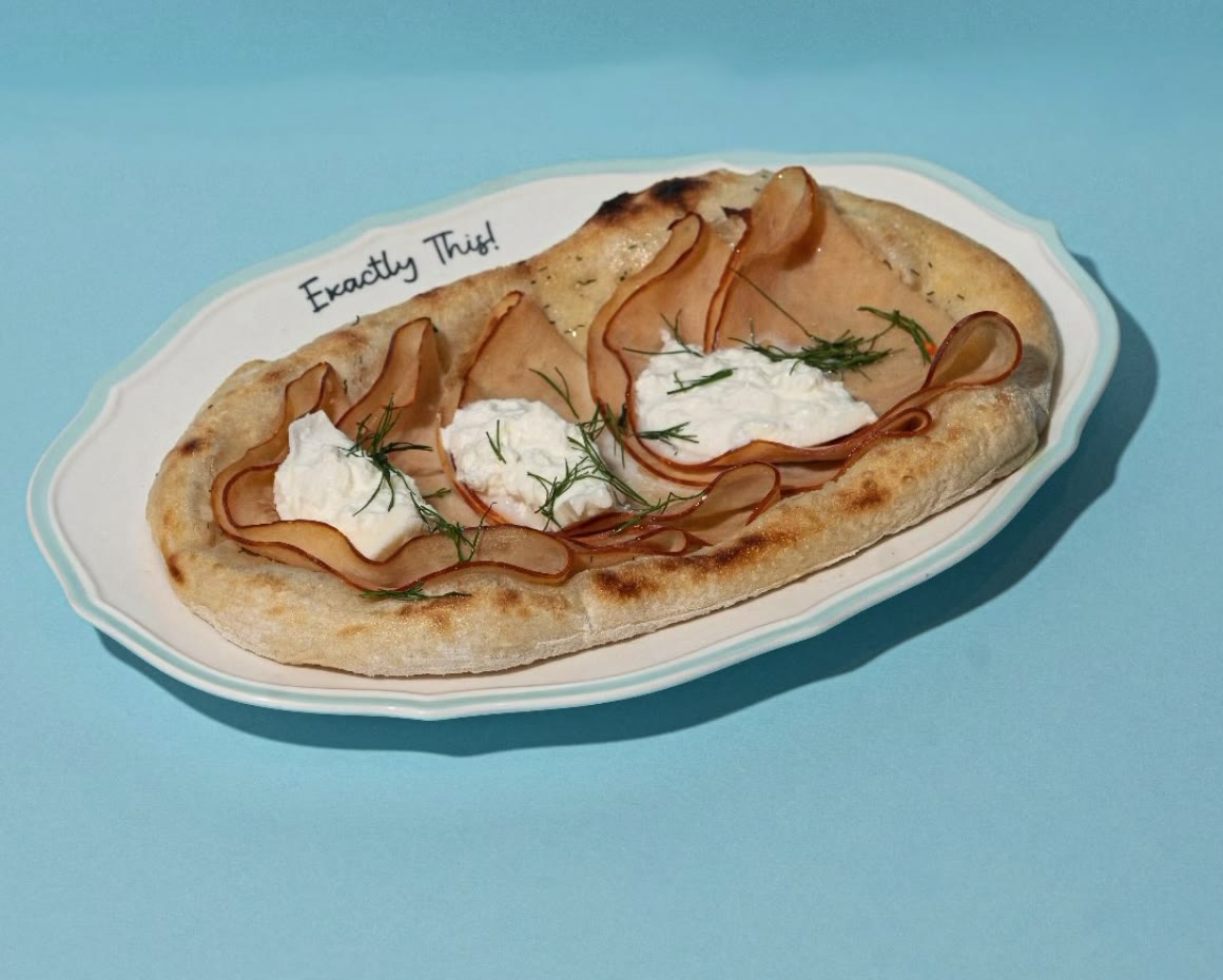 DEAR GRANDMA TURKEY & BURRATA FLATBREAD