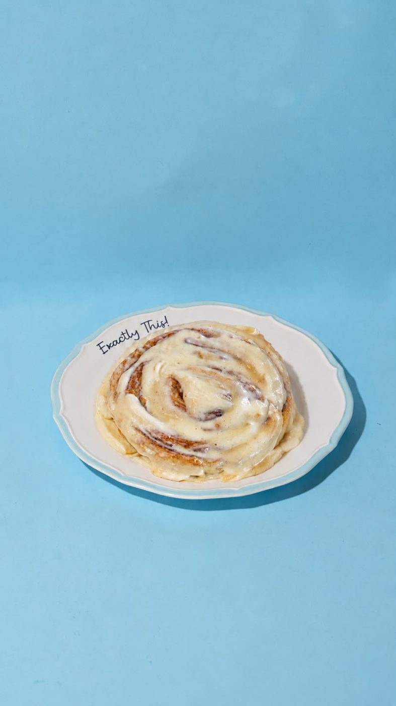 ROLL WITH IT CINNAMON ROLL