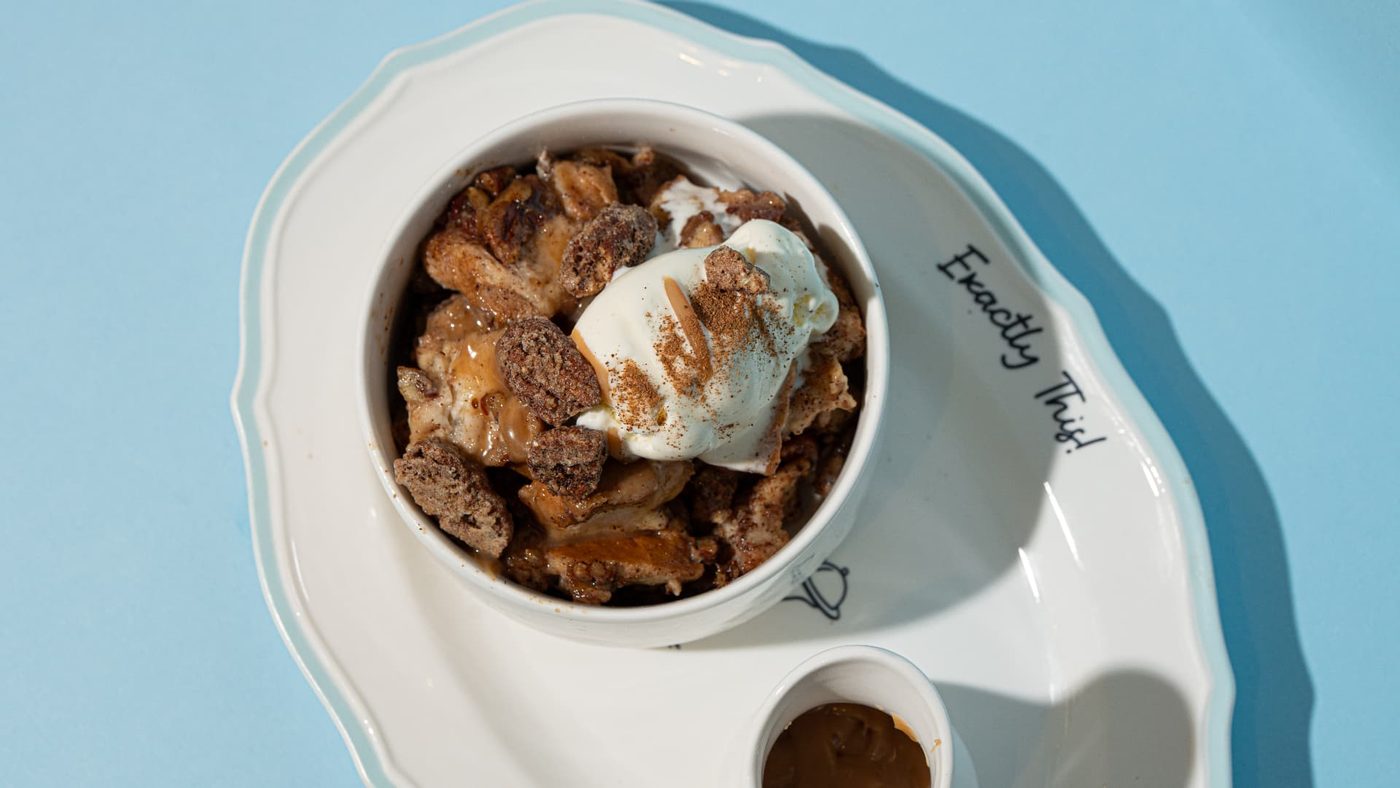 YOUR EXACT BREAD PUDDING